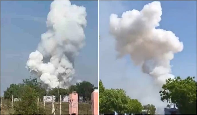 சாத்தூர் அருகே பட்டாசு ஆலையில் பயங்கர வெடிவிபத்து! | Massive Explosion ...