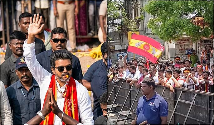 விஜய் பிரசாரம்! பெருமாநல்லூரில் தடுப்புகள் அமைத்து 800 காவலர்கள் தீவிர பாதுகாப்பு!