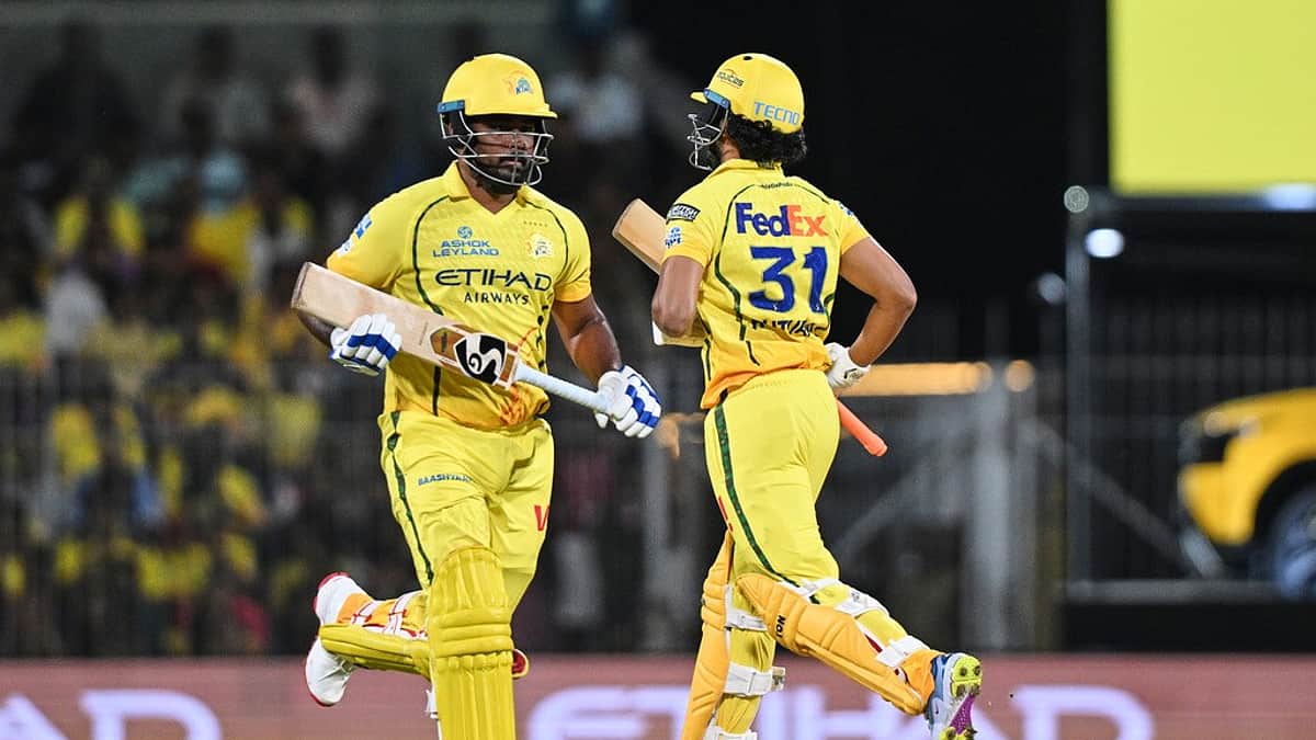 கொல்கத்தா நைட் ரைடர்ஸுக்கு 193 ரன்கள் இலக்கு நிர்ணயித்த சிஎஸ்கே!