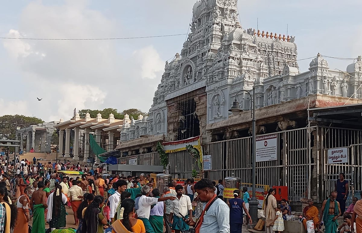 திருச்செந்தூரில் சித்திரை விசு கனி! ஆயிரக்கணக்கானோர் சுவாமி தரிசனம்!!