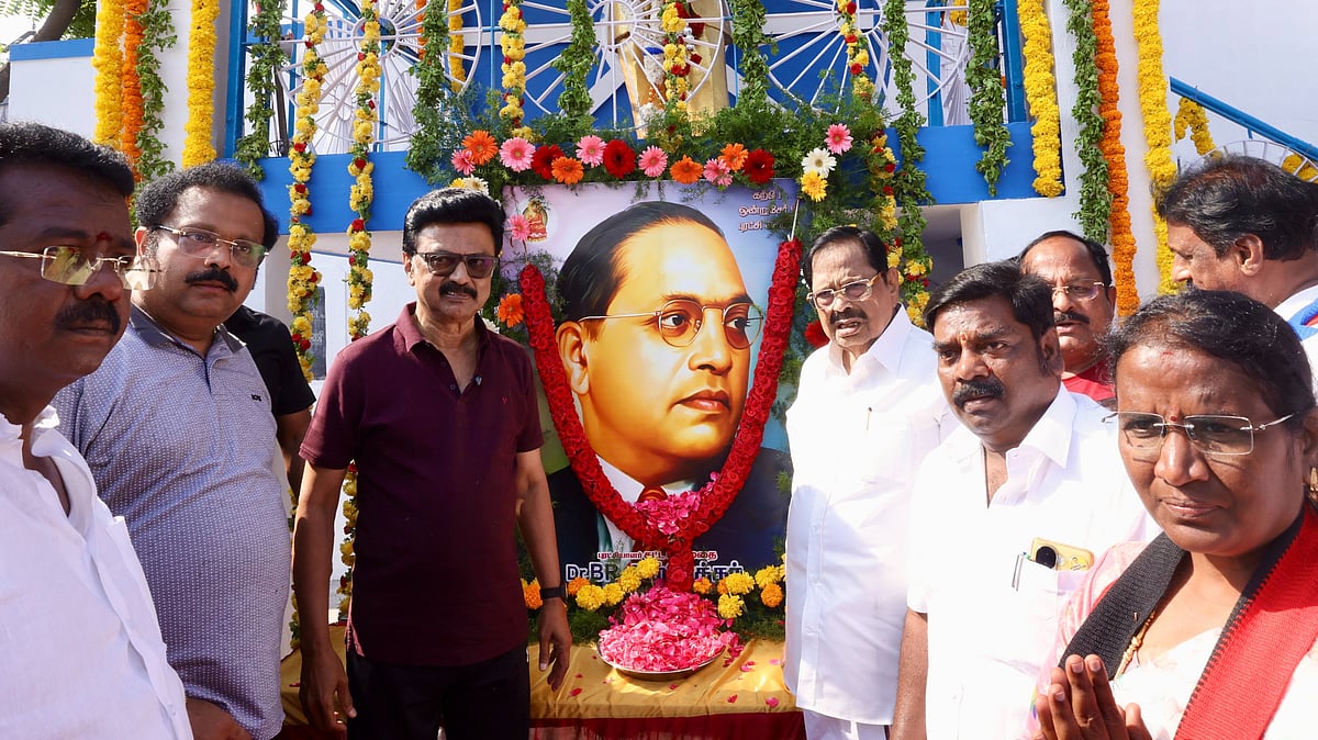 நீதியை நிலைநாட்டுவோம்! 
அம்பேத்கர் பிறந்தநாளில் முதல்வர் ஸ்டாலின் புகழஞ்சலி!!