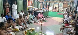 தருமபுரம் ஆதீனத்தில் பஞ்சாங்கம் படித்தல் நிகழ்வு