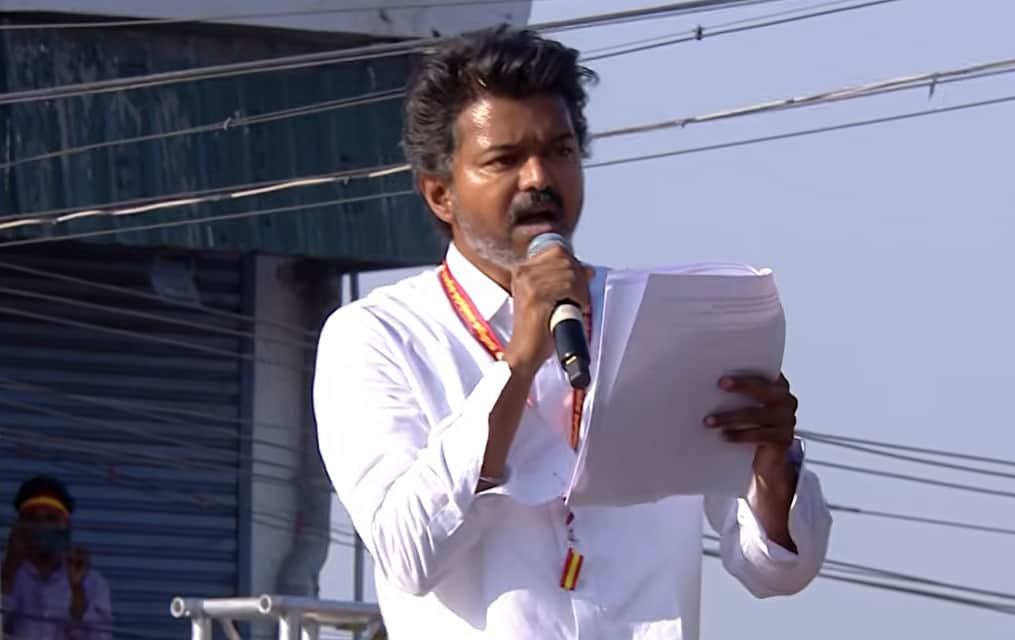 பொன்னேரி, அண்ணாநகரில் விஜய் இன்று பிரசாரம்!