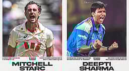 விஸ்டன் விருதுகள்: மிட்செல் ஸ்டார்க், தீப்தி சர்மாவுக்கு கௌரவம்! 5ல் 4 இந்தியர்கள் தேர்வு! 