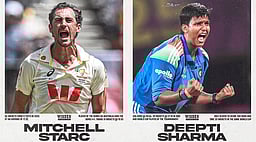 விஸ்டன் விருதுகள்: மிட்செல் ஸ்டார், தீப்தி சர்மாவுக்கு கௌரவம்! 5ல் 4 இந்தியர்கள் தேர்வு!