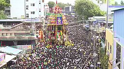 சமயபுரம் தேரோட்டம் கோலாகலம்!