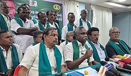 விவசாயிகளின் வாழ்வாதாரத்தைக் காக்க 
தமிழகத்தில் ஆட்சி மாற்றம் ஒன்றே தீா்வு: பி.ஆா். பாண்டியன்