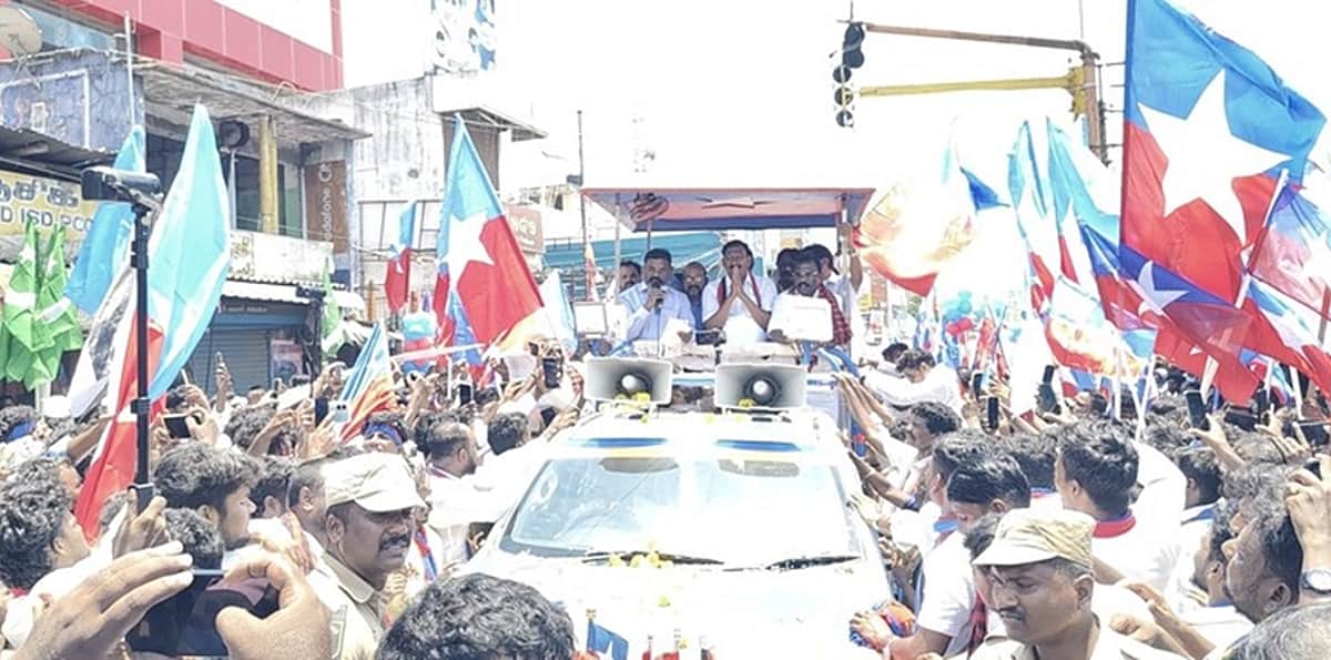 விசிக மாநிலக் கட்சியாக அங்கீகாரம் பெற திமுகவே காரணம்: தொல் திருமாவளவன் பேச்சு