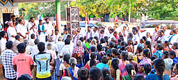 மணப்பாறை ஒன்றிய பகுதிகளில் அதிமுக வேட்பாளா் பிரசாரம்