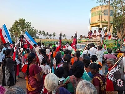 கெங்கவல்லி தொகுதி அதிமுக வேட்பாளா் தீவிர வாக்கு சேகரிப்பு