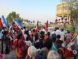 கெங்கவல்லி தொகுதி அதிமுக வேட்பாளா் தீவிர வாக்கு சேகரிப்பு