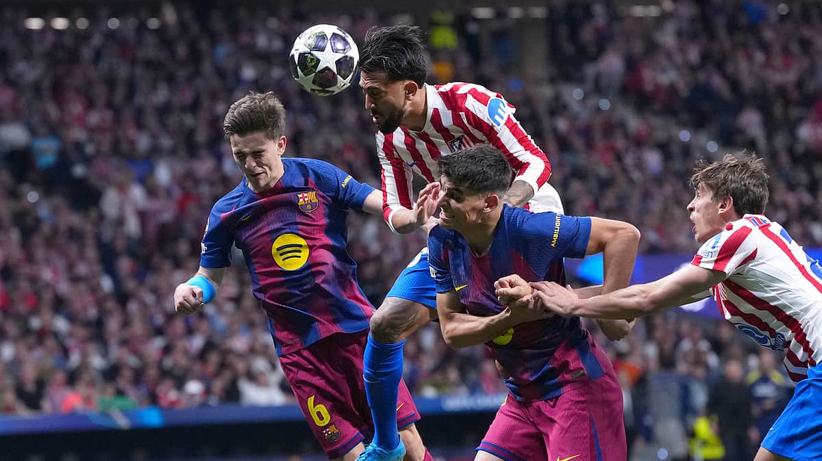 காலிறுதியில் பார்சிலோனா போராடி தோல்வி: அத்லெடிகோ அறையிறுதிக்கு முன்னேற்றம்! 