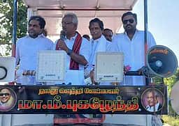 குடிநீா் பிரச்னைக்கு விரைவில் தீா்வு கிடைக்கும்: திமுக வேட்பாளா்