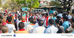 கொடிவேரி கூட்டுக் குடிநீா் திட்டத்துக்கு என்னுடைய முயற்சியில்தான் நிதி கிடைத்தது: பெருந்துறை வேட்பாளா் தோப்பு என்.டி.வெங்கடாசலம்