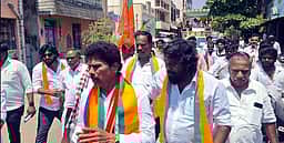 திருவண்ணாமலை பாஜக
வேட்பாளா் வாக்கு சேகரிப்பு