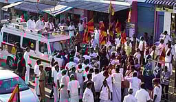 ஜாதி, மத கலவரத்தை தூண்டி வாக்கு வங்கியை உயா்த்த பாஜக முயற்சி: திருச்சி எம்பி துரை வைகோ