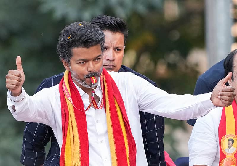 TVK leader VIjay