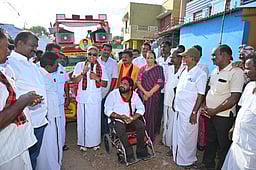 சுத்தமல்லியில் திமுகவினா் வாக்குசேகரிப்பு