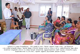 பல்லடம் தொகுதி வாக்குச்சாவடி அலுவலா்களுக்கு பயிற்சி