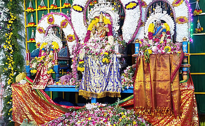 சோலையாண்டவா்  கோயிலில் பூச்சொரிதல் விழா