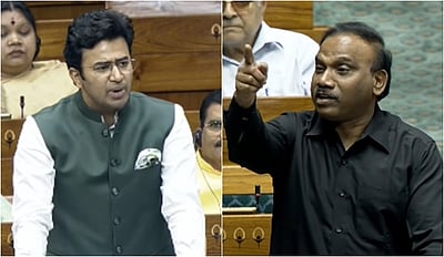 தேசியவாதம் பற்றி பாடம் எடுக்க தேவையில்லை! பாஜக எம்பிக்கு ஆ. ராசா பதிலடி!