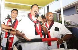 நலத்திட்டங்கள் தொடர திமுகவுக்கு ஆதரவு: அமைச்சா் ஆா்.காந்தி