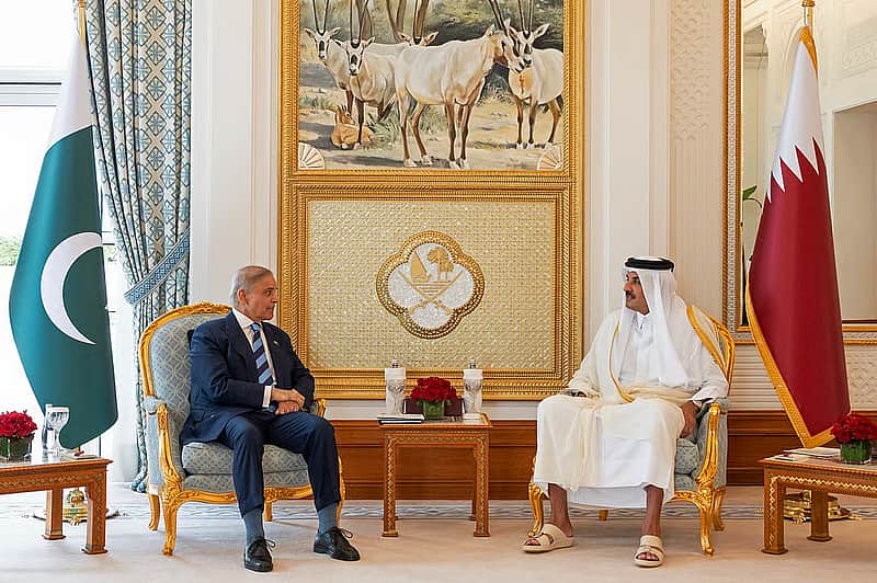 Qatar's emir, Tamim bin Hamad Al Thani