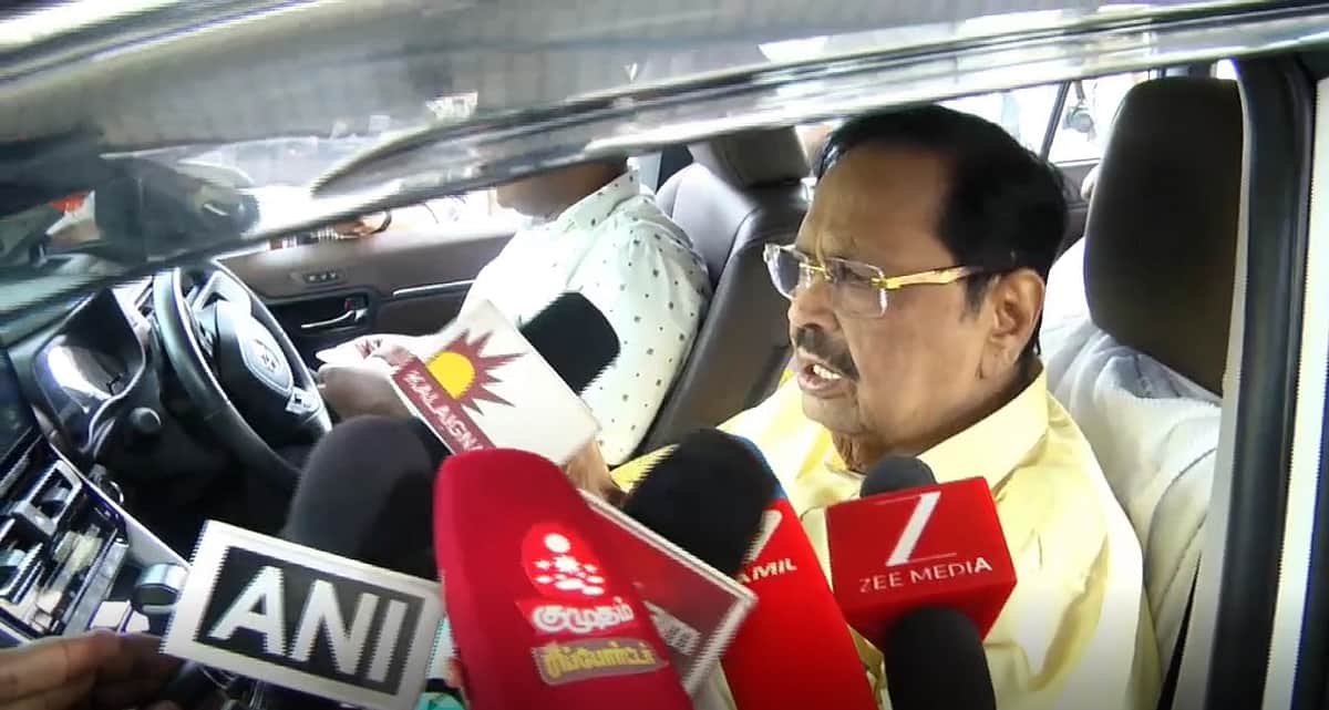 பாஜகவின் வலையில் அதிமுக மாட்டிக்கொண்டுள்ளது: அமைச்சர் துரைமுருகன் பேட்டி