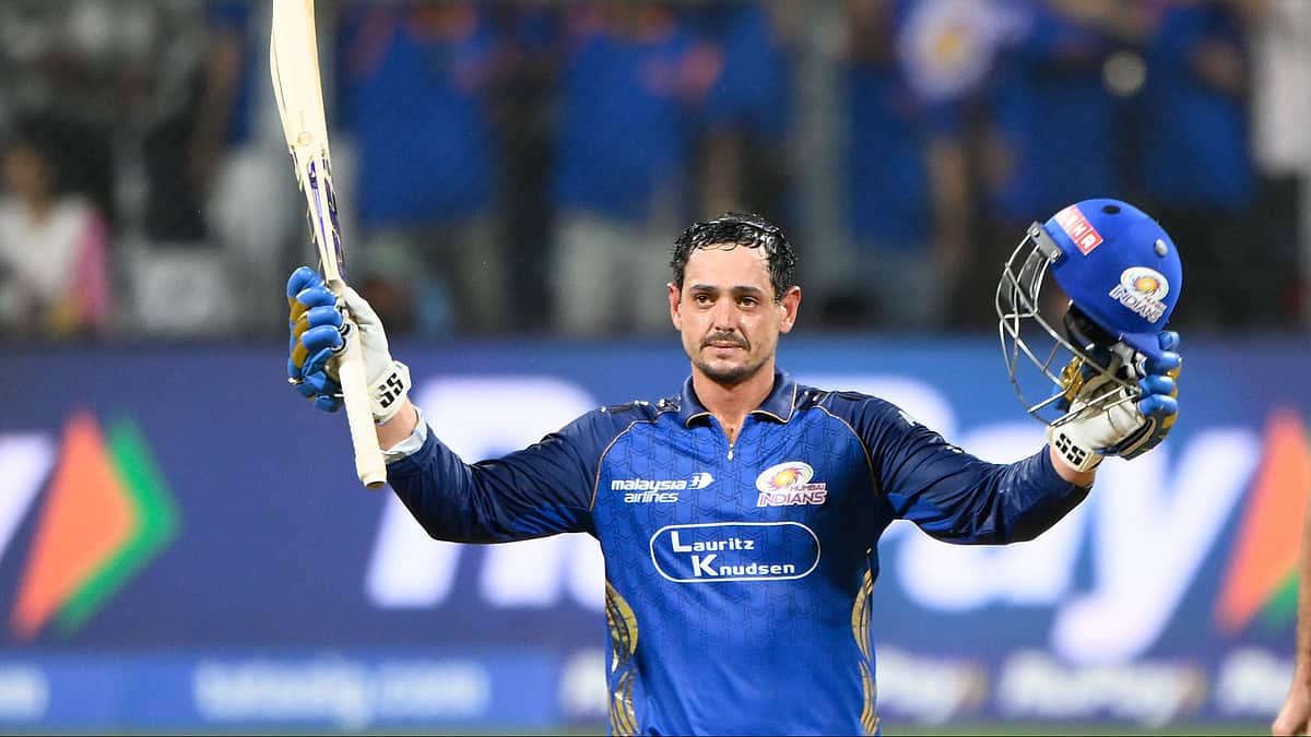 குயிண்டன் டி காக் சதம் விளாசல்; பஞ்சாப் கிங்ஸுக்கு 196 ரன்கள் இலக்கு!