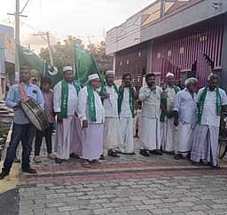 ஆலங்குளம் திமுக வேட்பாளருக்கு முஸ்லிம் லீக் வாக்கு சேகரிப்பு