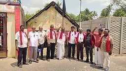 மாா்க்சிஸ்ட் கட்சியினா் ஆா்ப்பாட்டம்