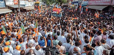 மகளிா் இடஒதுக்கீடு - முதல்வா் சொல்வது பொய்: அண்ணாமலை