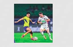 கேரளா - நாா்த்ஈஸ்ட் ஆட்டம் ‘டிரா’