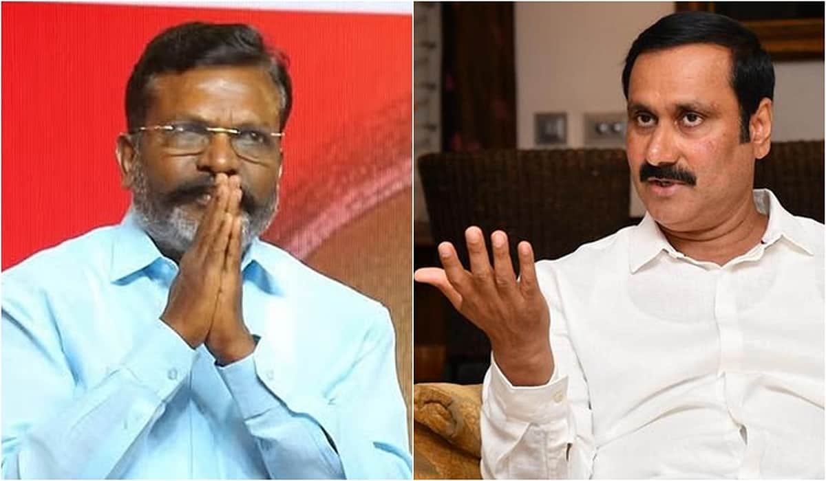 திருமாவளவனைப் பாராட்டிய அன்புமணி! ஒடுக்கப்பட்ட மக்களுக்காக ஒன்றாகப் போராடவும் உறுதி!!