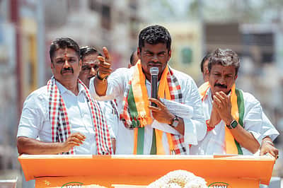 பழனி பகுதியை குப்பை மேடாக வைத்திருக்கிறது திமுக அரசு: அண்ணாமலை 