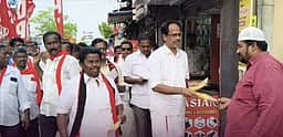 குடந்தையில் திமுக வேட்பாளரை ஆதரித்து இந்திய கம்யூ. மாநிலச் செயலா் பிரசாரம்