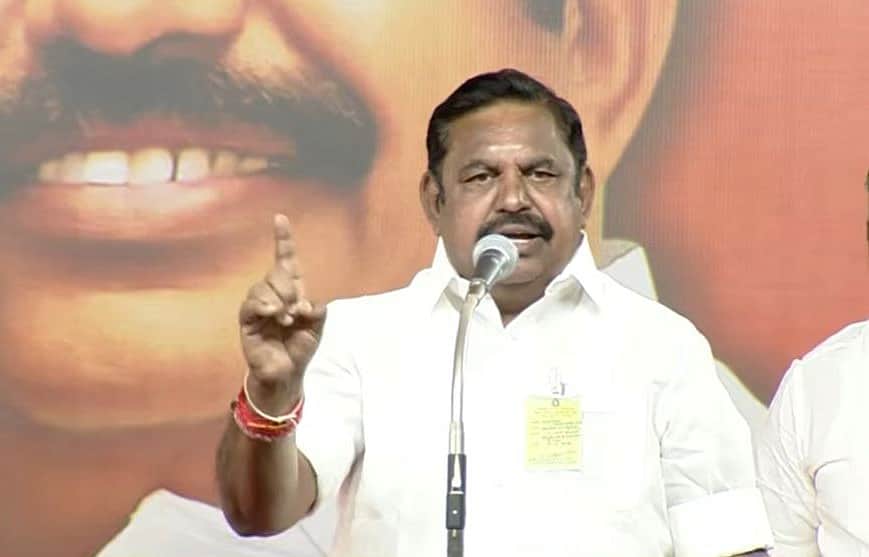 ரூ. 5 லட்சம் கோடி கடன் வாங்கியதே திமுகவின் சாதனை: எடப்பாடி பழனிசாமி