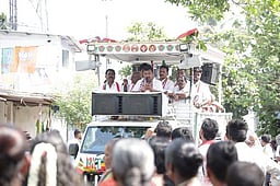 வரிகளை உயா்த்தியதுதான் திமுக அரசின் சாதனை: அதிமுக வேட்பாளா் பி.ஆா்.ஜி. அருண்குமாா்