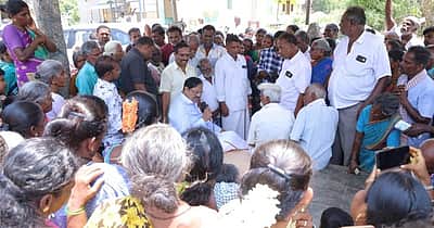கிராமங்களில் அமைச்சா் துரைமுருகன் திண்ணை பிரசாரம்!