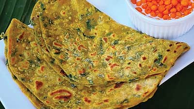 வெந்தயக்கீரை சப்பாத்தி 
