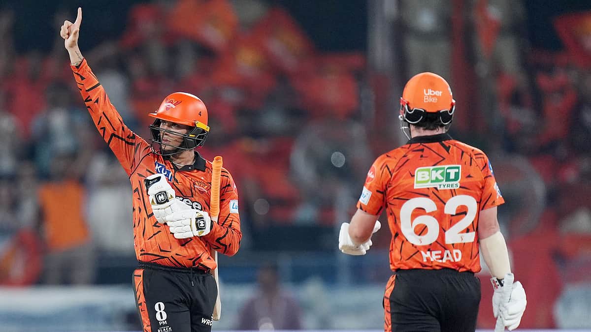 அபிஷேக் சர்மா, கிளாசன் அரைசதம் விளாசல்; சிஎஸ்கேவுக்கு 195 ரன்கள் இலக்கு!