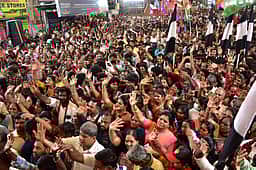 மற்ற மாநிலங்கள் பொறாமைப்படும் அளவுக்கு தமிழகம் முதலிடம்! - கோவை தெற்கு தொகுதியில் கமல்ஹாசன் பிரசாரம்