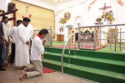 வேளாங்கண்ணியில் நாளை சிறப்புப் பிரார்த்தனையில் பங்கேற்கிறார் விஜய்! 