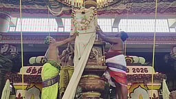 அபிராமி அம்மன் கோயில் 
சித்திரைப் பெருவிழா கொடியேற்றத்துடன் தொடக்கம்