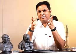 அனைவருக்குமான வளா்ச்சியை உறுதி செய்தது திமுக ஆட்சி -  அமைச்சர் டி.ஆர்.பி. ராஜா சிறப்பு நேர்காணல்!