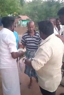 ஆா்.எஸ். மங்கலம் அருகே
தவெகவினா் மீது தாக்குதல்