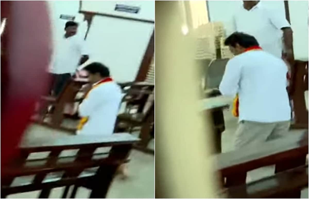 திருச்சி தேவாலயத்தில் விஜய் பிரார்த்தனை!