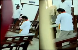 திருச்சி தேவாலயத்தில் விஜய் பிரார்த்தனை!