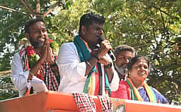திமுக கூட்டணியில் நீடிக்க காங்கிரஸூக்கு விருப்பமில்லை! - கே. அண்ணாமலை
