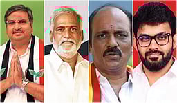 துறைமுகம்... ஹாட்ரிக் வெற்றியை எதிா்நோக்கும் திமுக!